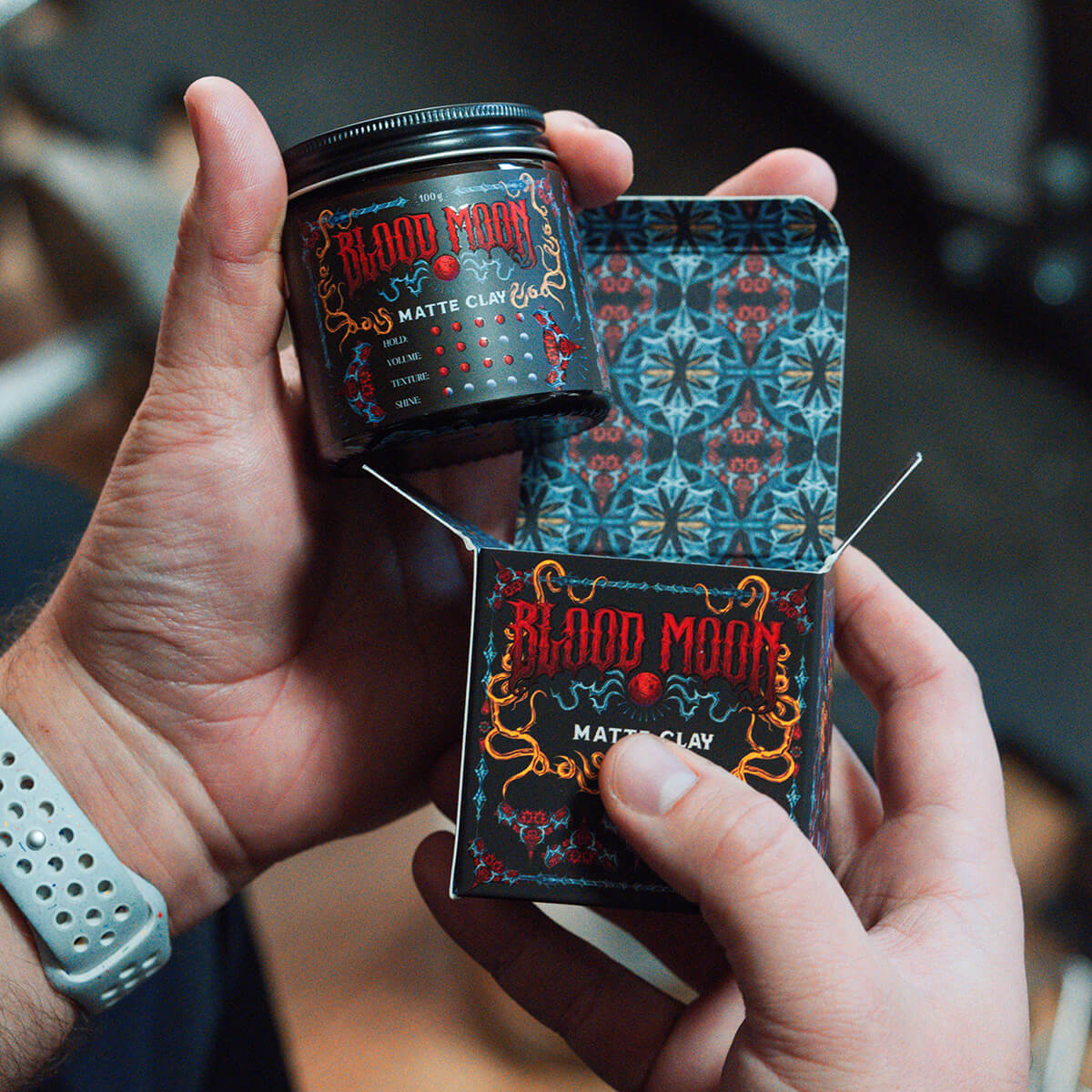 Blood Moon Matte Clay